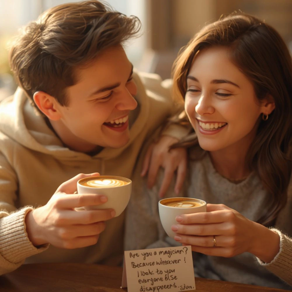 Funny / Entertaining Cute Pick Up Line Examples