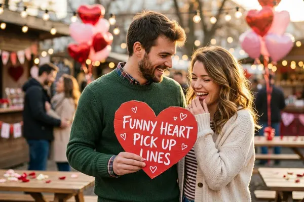 Funny Heart Pick Up Line Examples