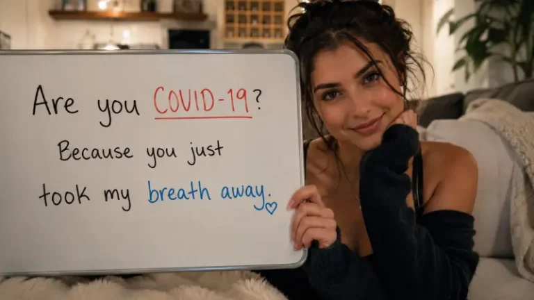 Covid Pick Up Line