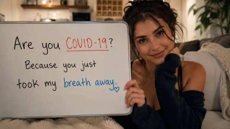 Covid Pick Up Line