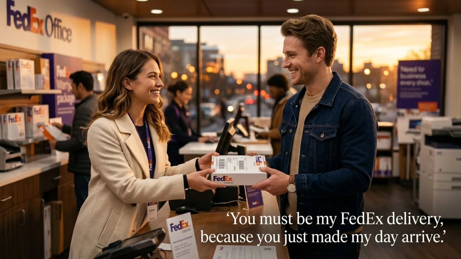 FedEx Pick Up Line