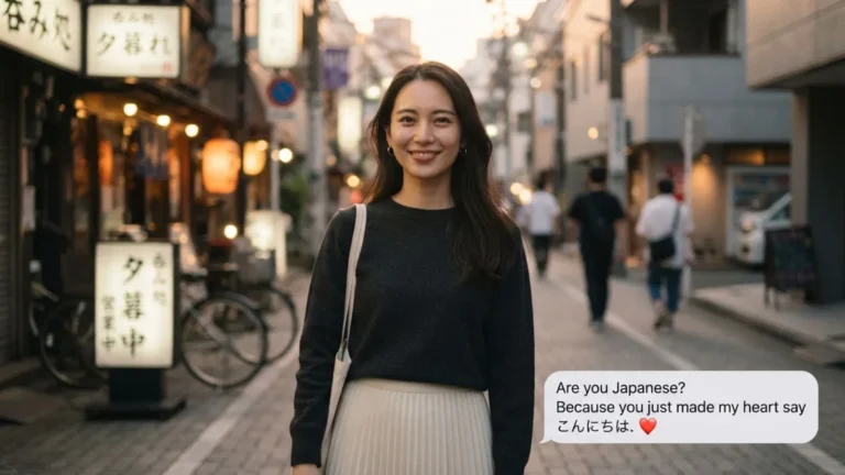 Are You Japanese Pick Up Line