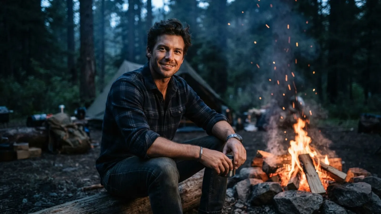 Are You a Campfire Pick Up Line