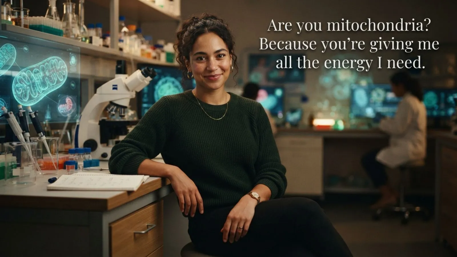 Pick Up Line for Mitochondria